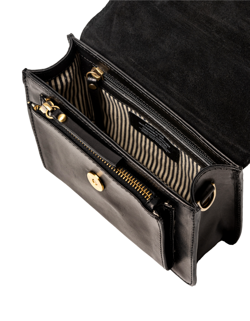Harper Mini Classic Leather Black