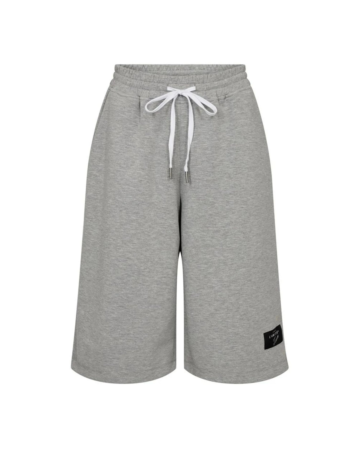 Maxi Sweat Bermuda - Grey Melangé