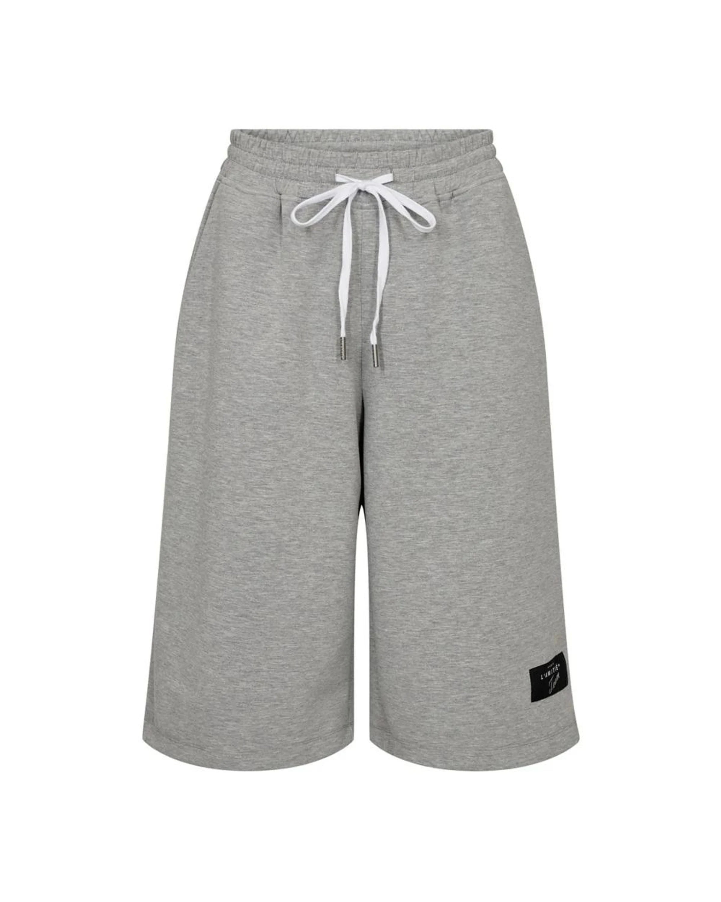 Maxi Sweat Bermuda - Grey Melangé