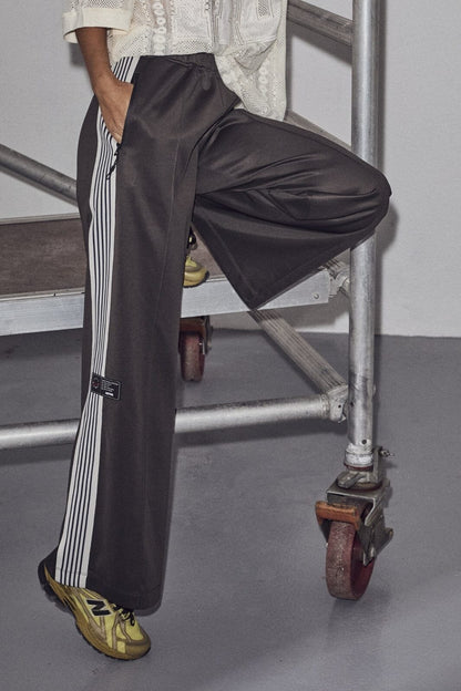 Baggy Track Pants - Dark Grey