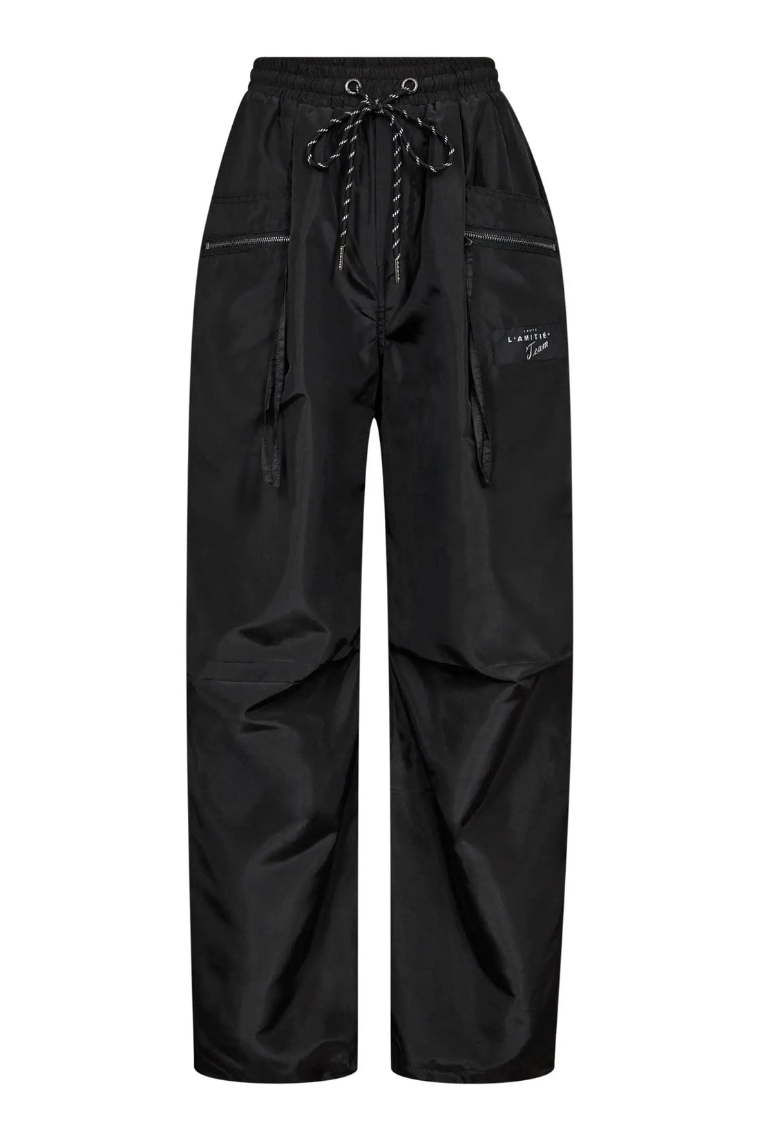 Cargo Zip Pocket Pant - Black