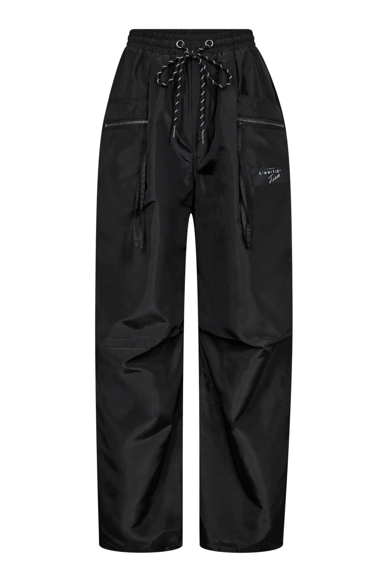 Cargo Zip Pocket Pant - Black