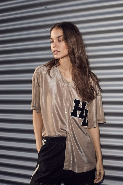 Court Tee - Walnut