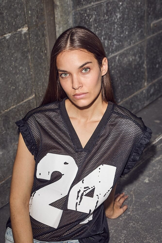 Drift Frill V-24 Top - Black
