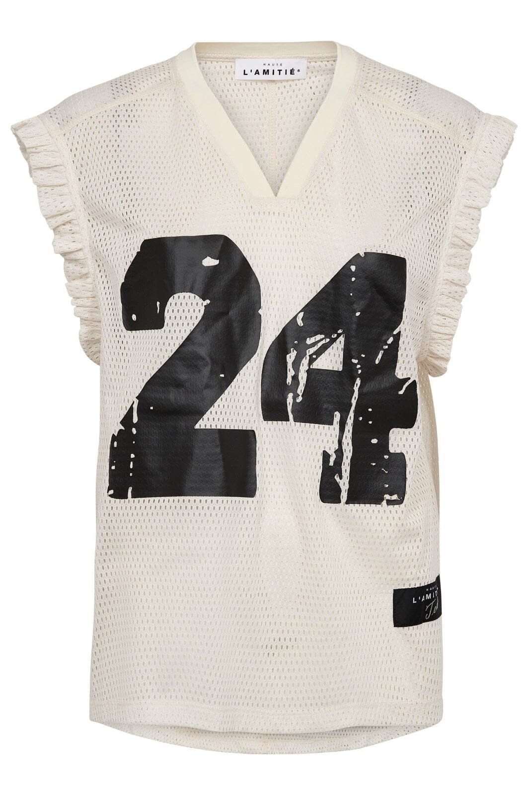 Drift Frill V-24 Top - Pearl