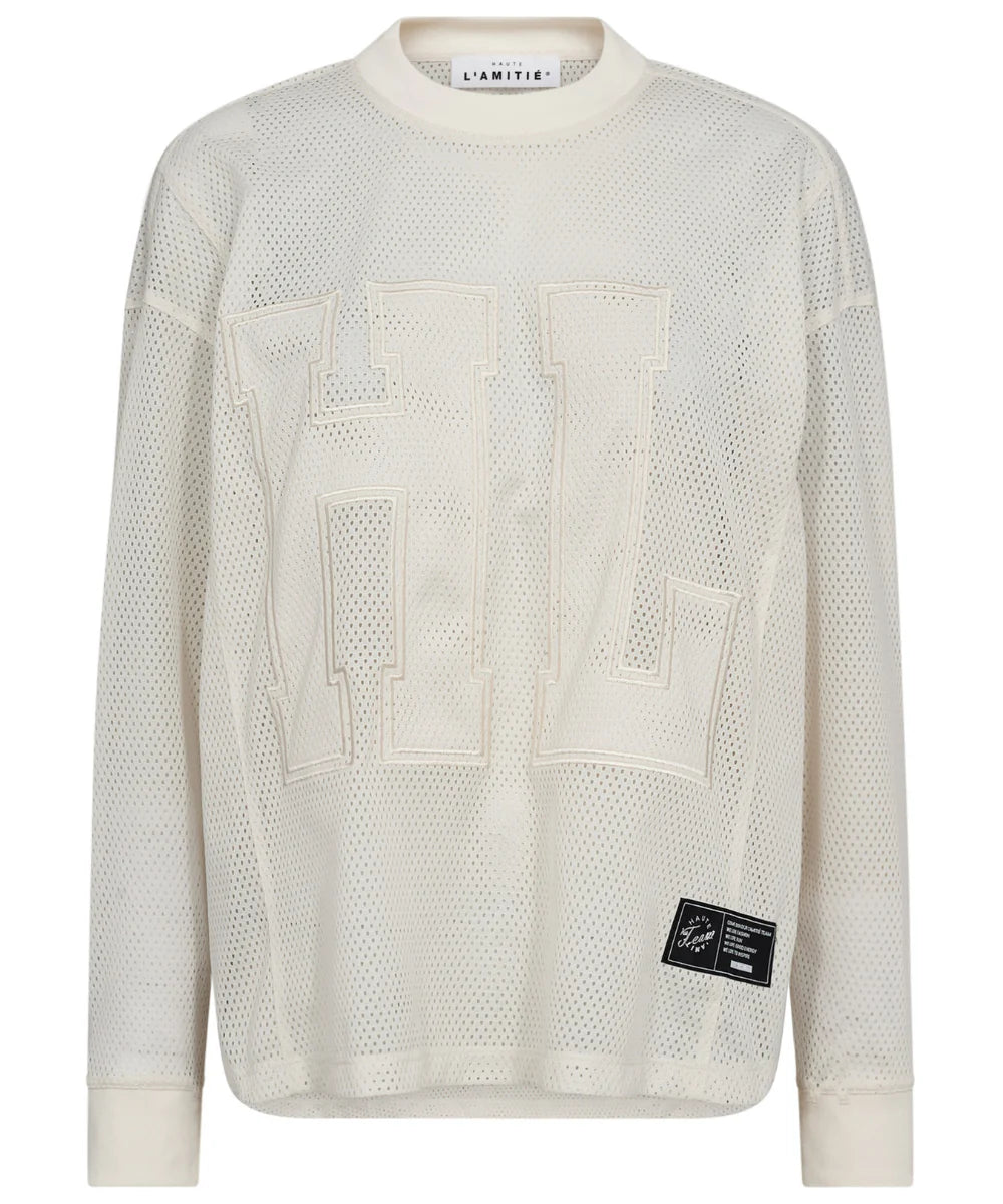 Drift LS Sports Blouse - Pearl