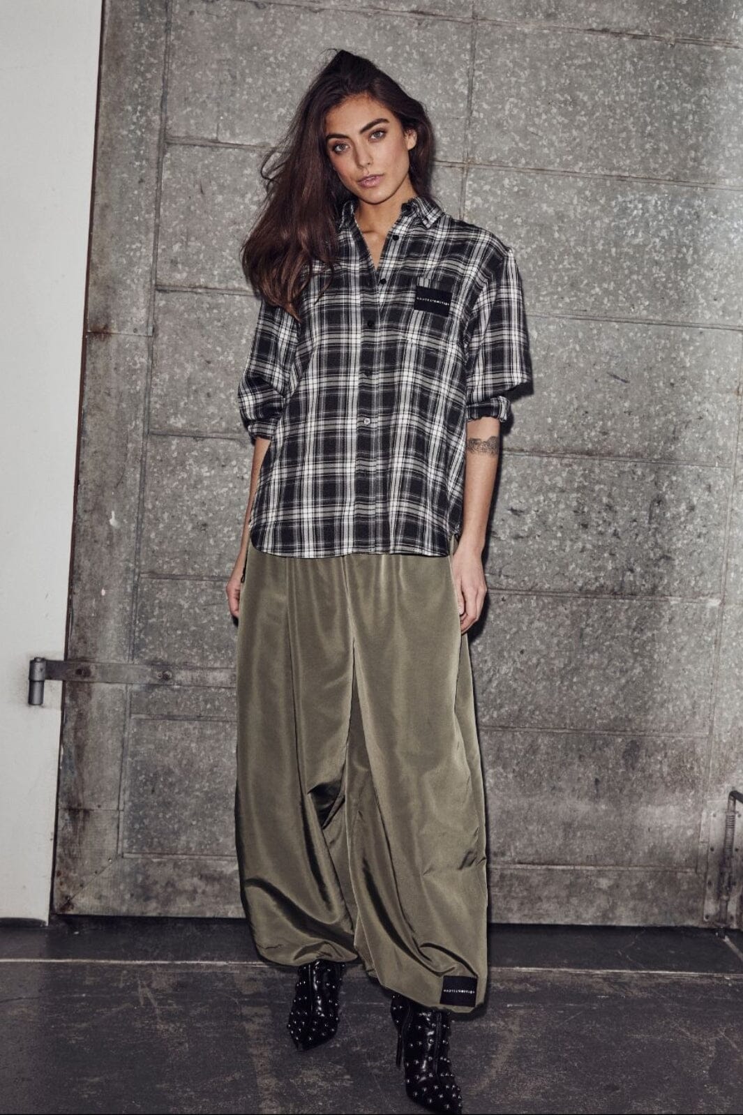 Haute Check Shirt - Grey Check