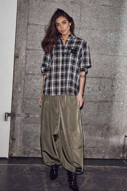 Haute Check Shirt - Grey Check