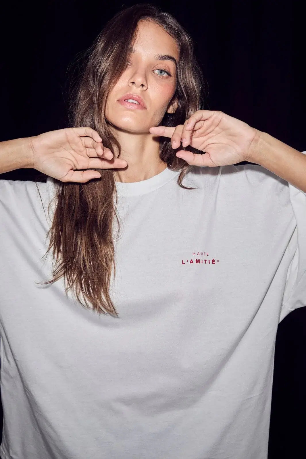 Studio LS Print Tee - Creme