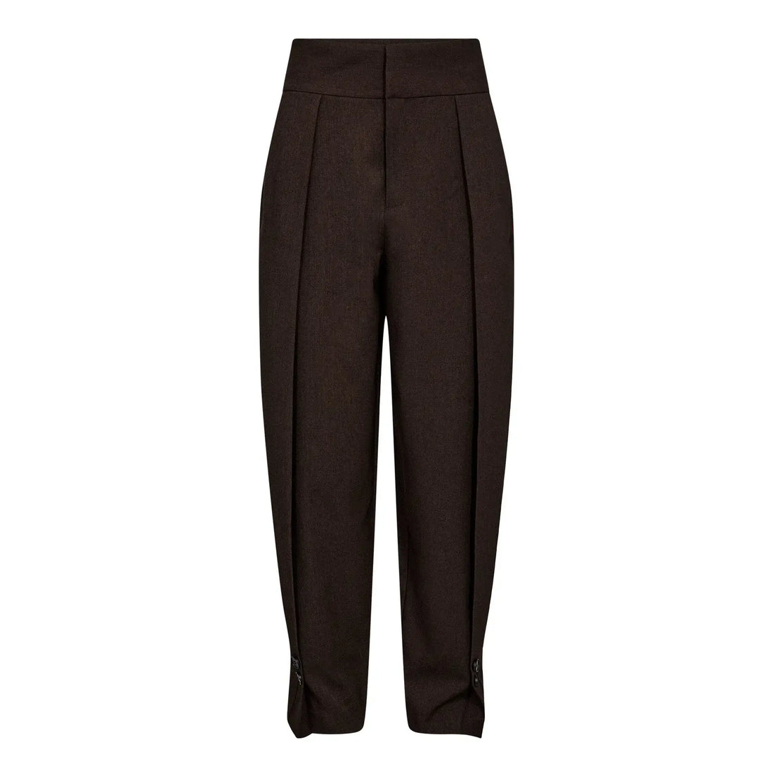 Zeppe Pleat Pant - Mocca Melange