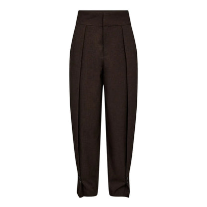 Zeppe Pleat Pant - Mocca Melange