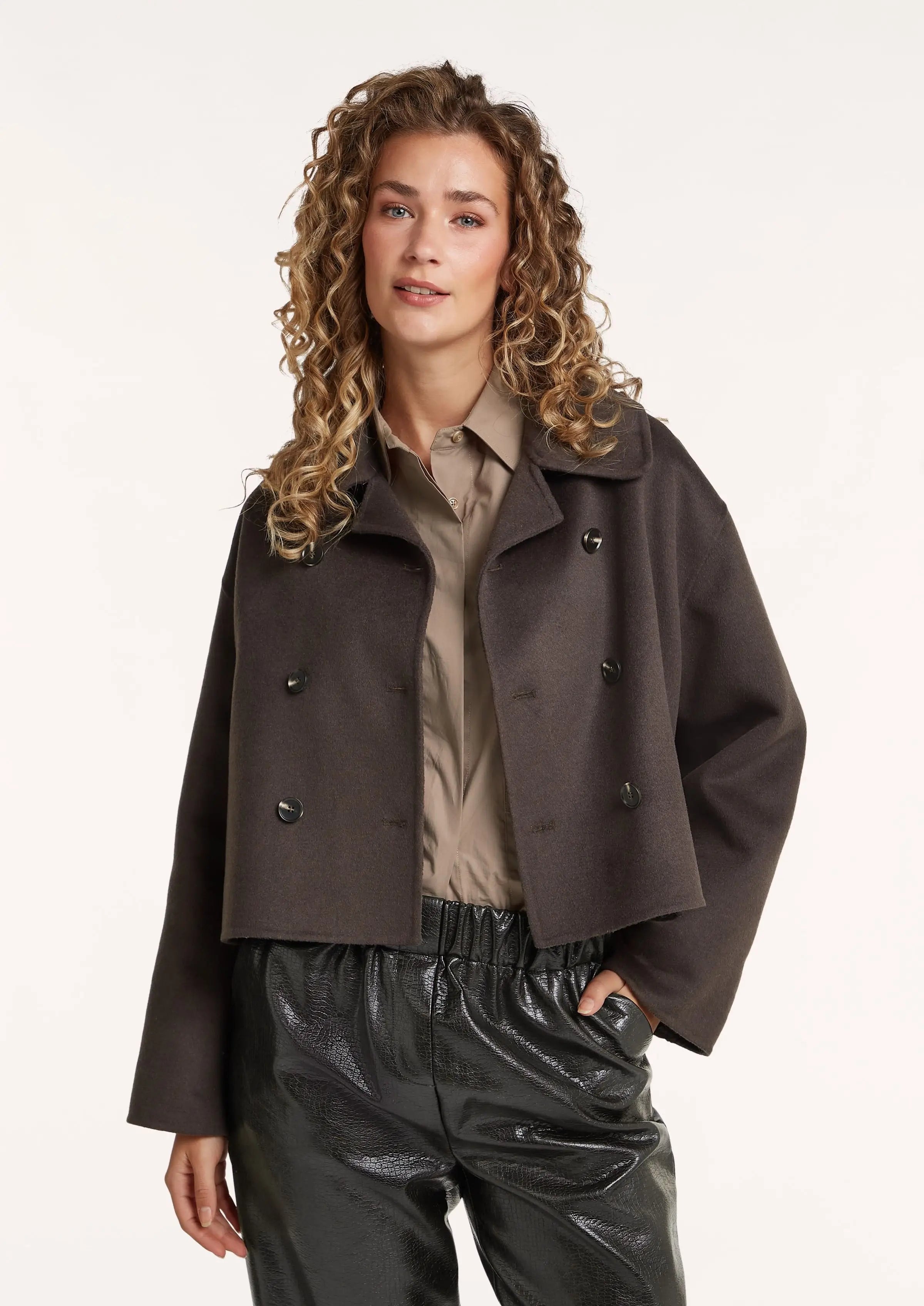Heather Jacket - Coffee Bean