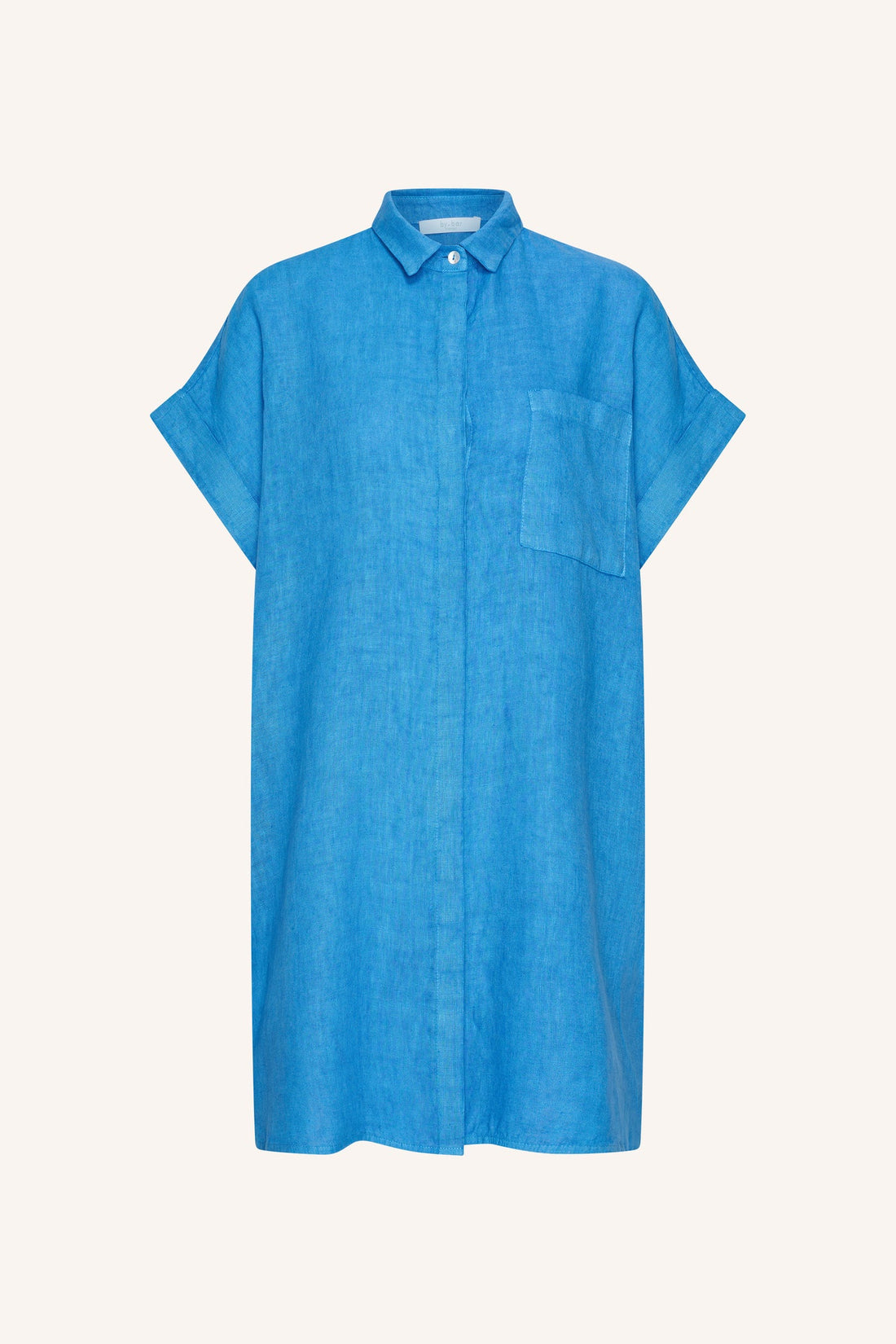 Hella linen dress - Regatta blue