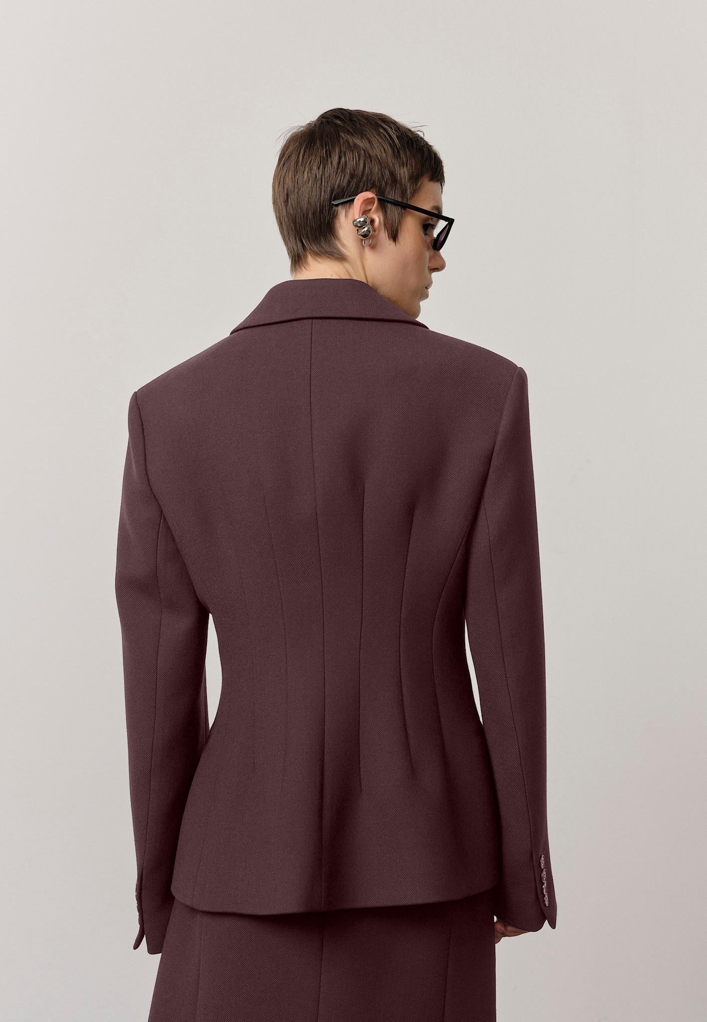 Sailor Blazer - Mahogany