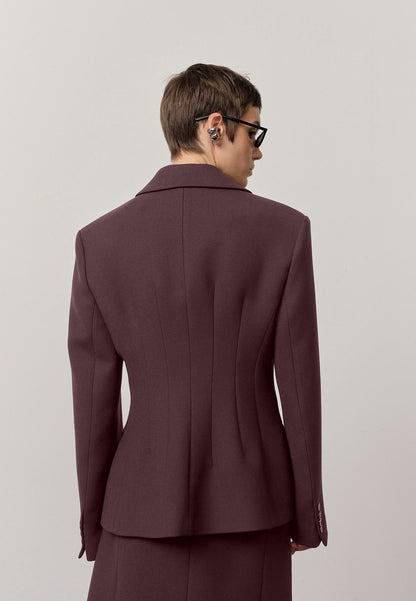 Sailor Blazer - Mahogany