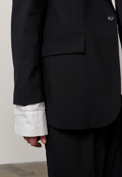 Yago Blazer - Navy Melange