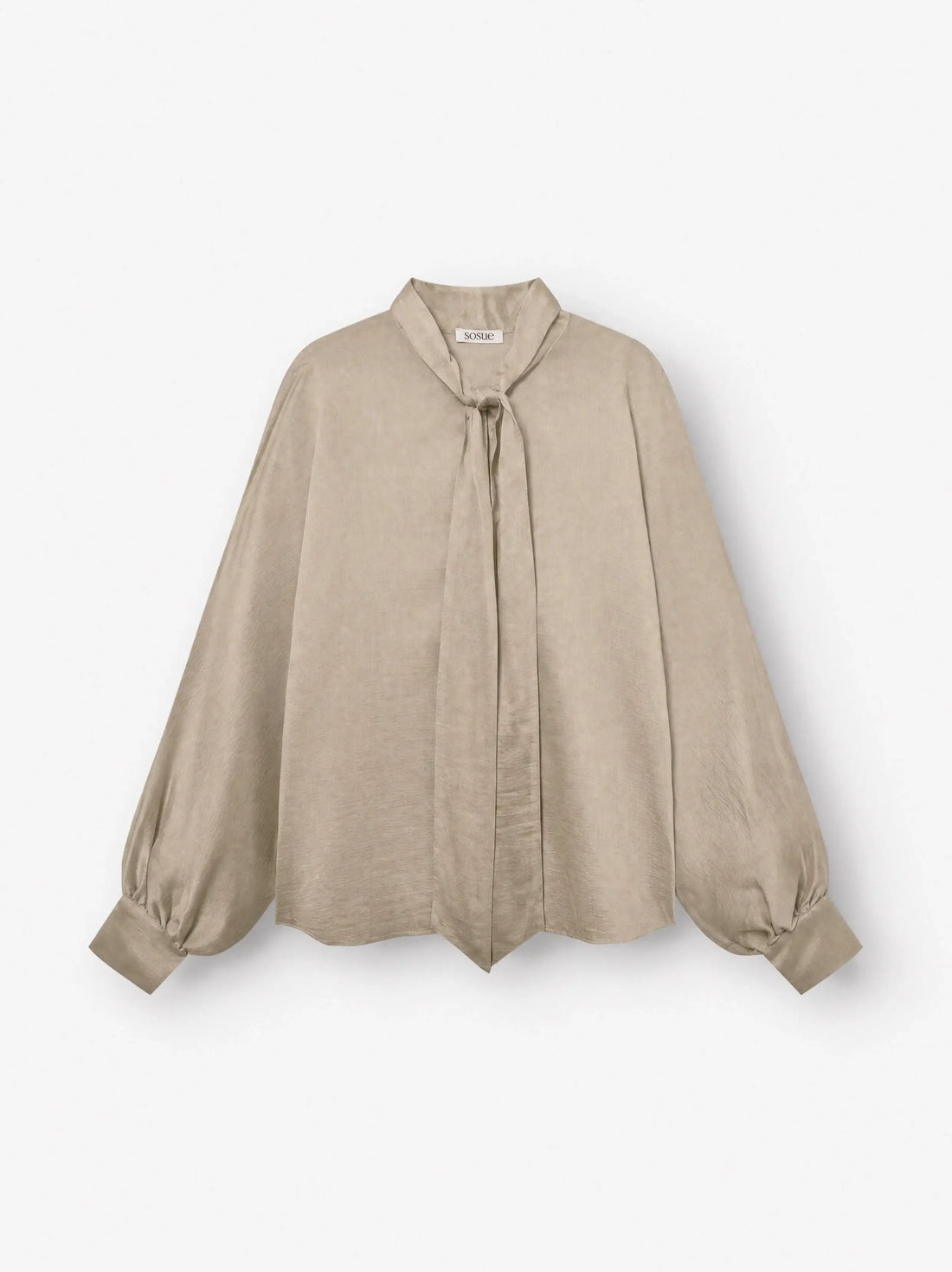 Blouse Antonia Bow - Taupe