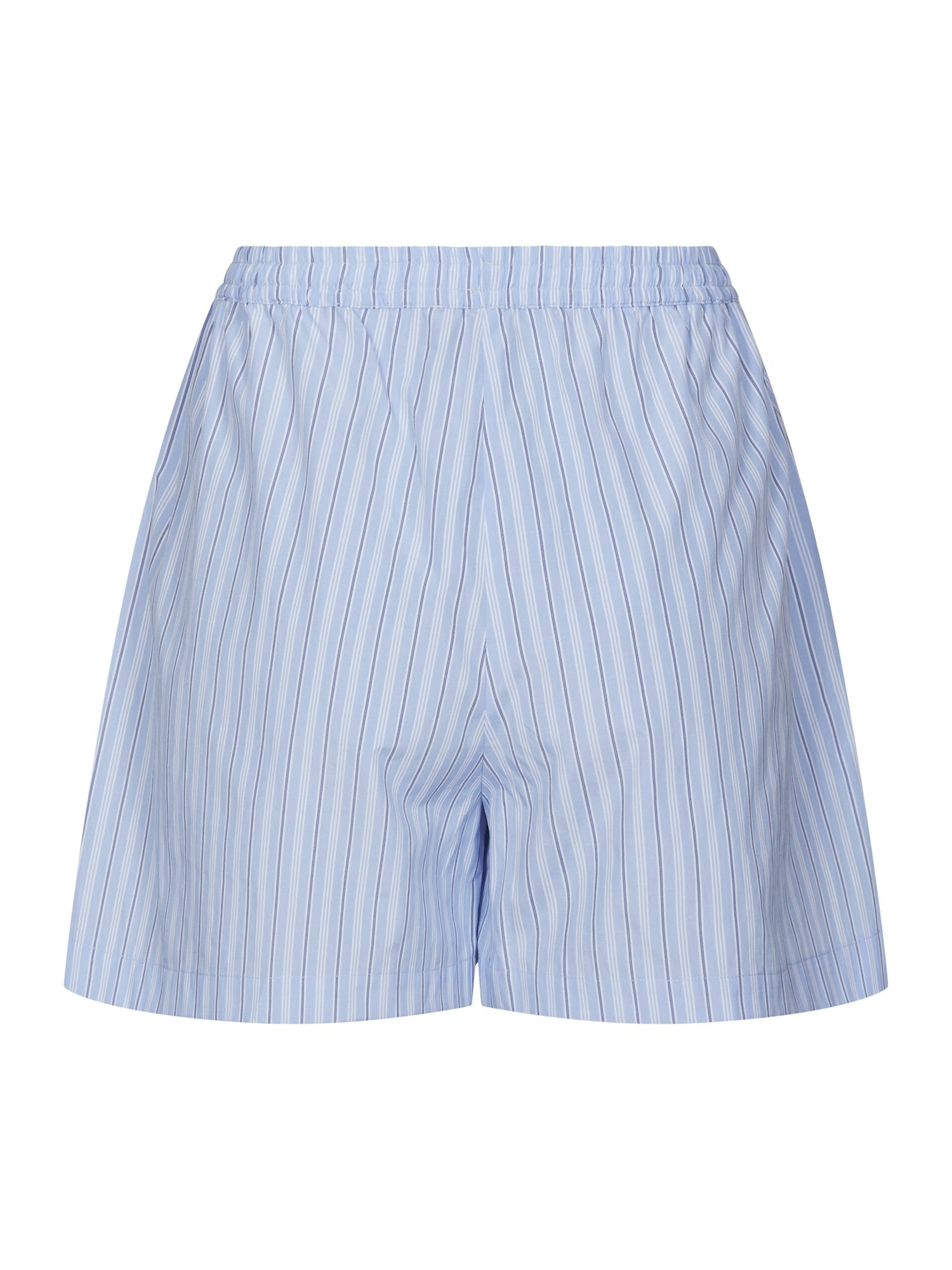 Camell Stripe Shorts - Light Blue Stripe