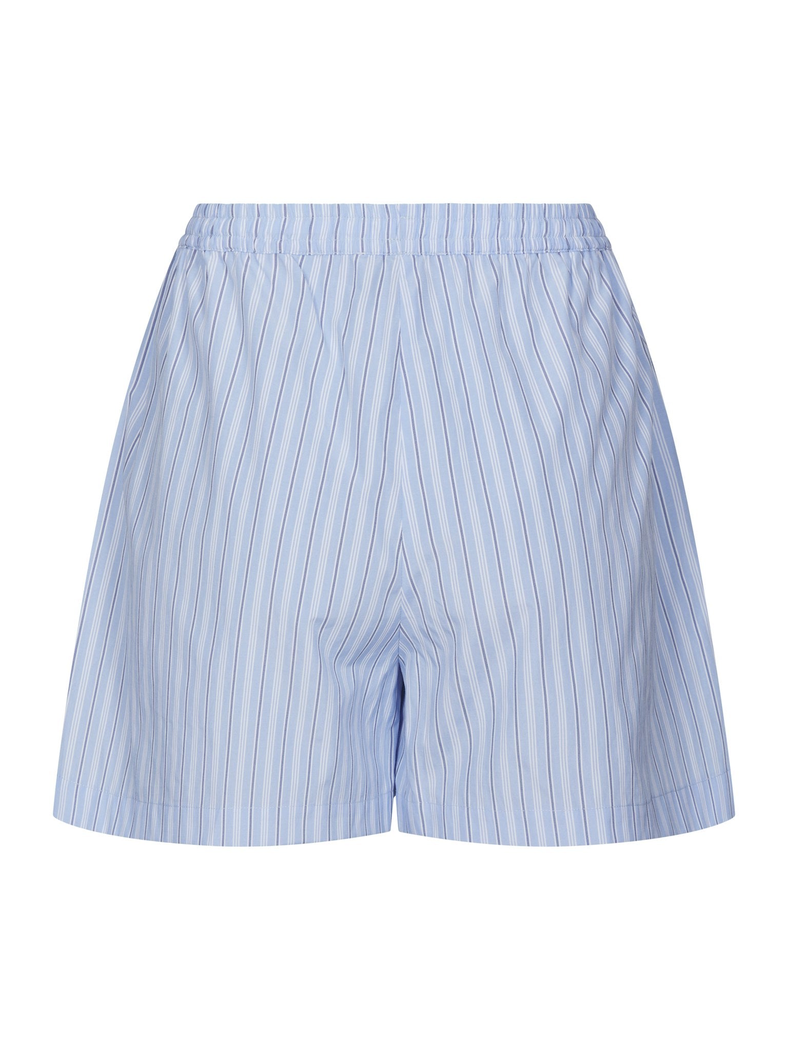 Camell Stripe Shorts - Light Blue Stripe