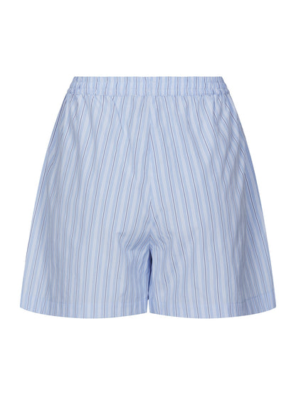 Camell Stripe Shorts - Light Blue Stripe