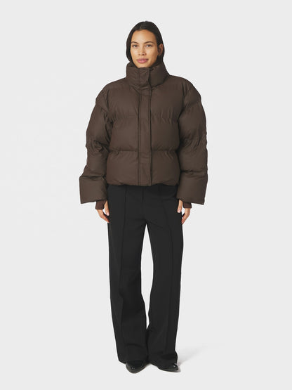 Rhea C Puffer Jacket - Dark Brown