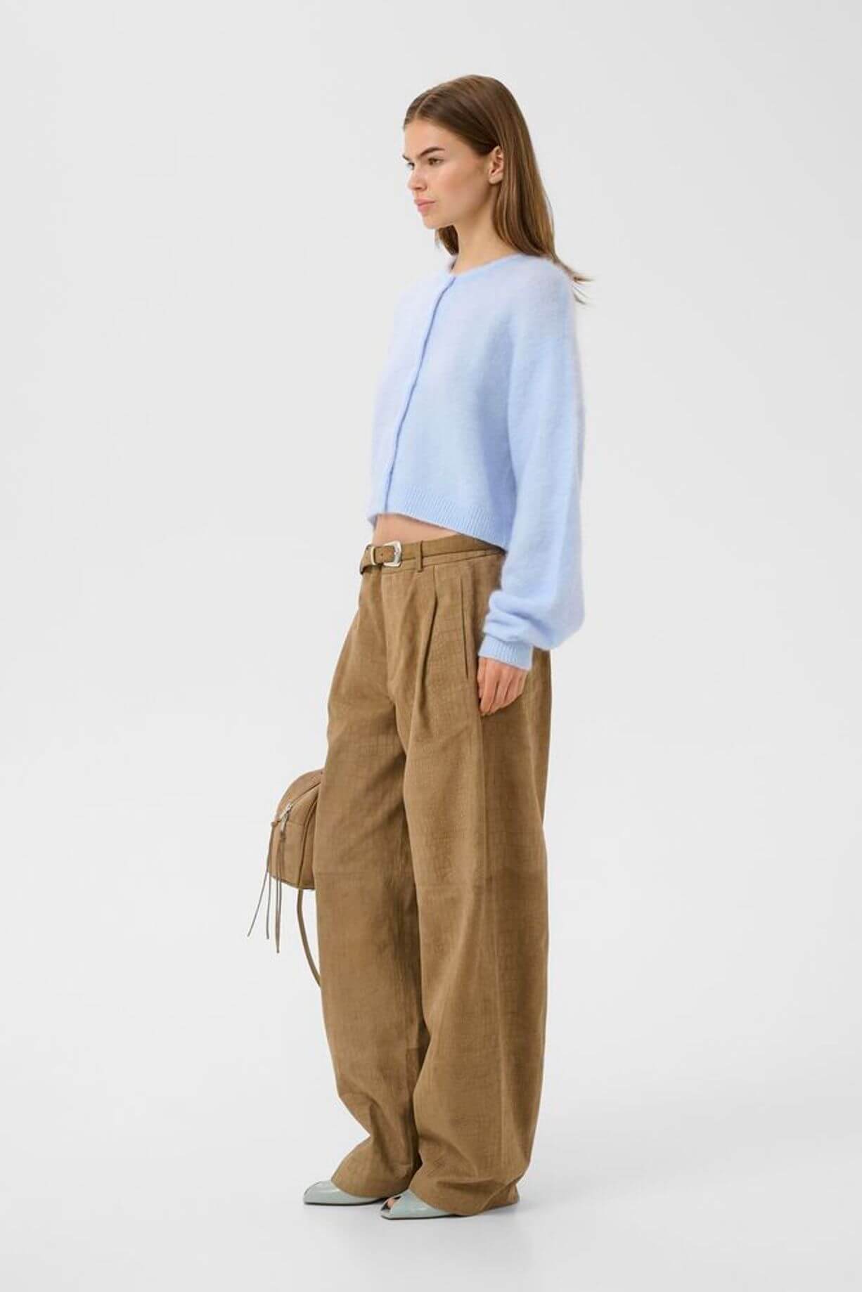 GZdebbie Short Cardigan - Blue Finch Melan