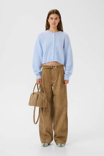 GZdebbie Short Cardigan - Blue Finch Melan