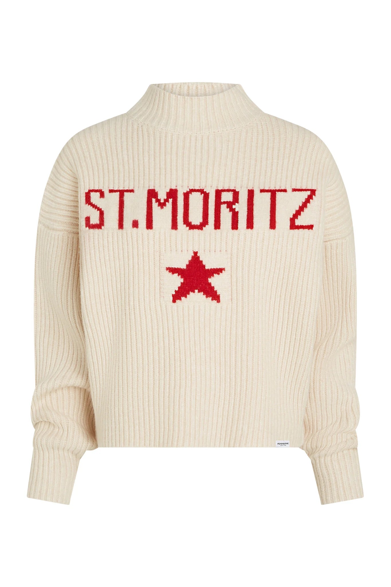 W25B380LTD Jumper - Ecru Red