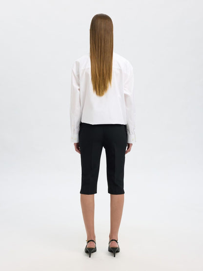 slfcapri-rita mw pant - Black