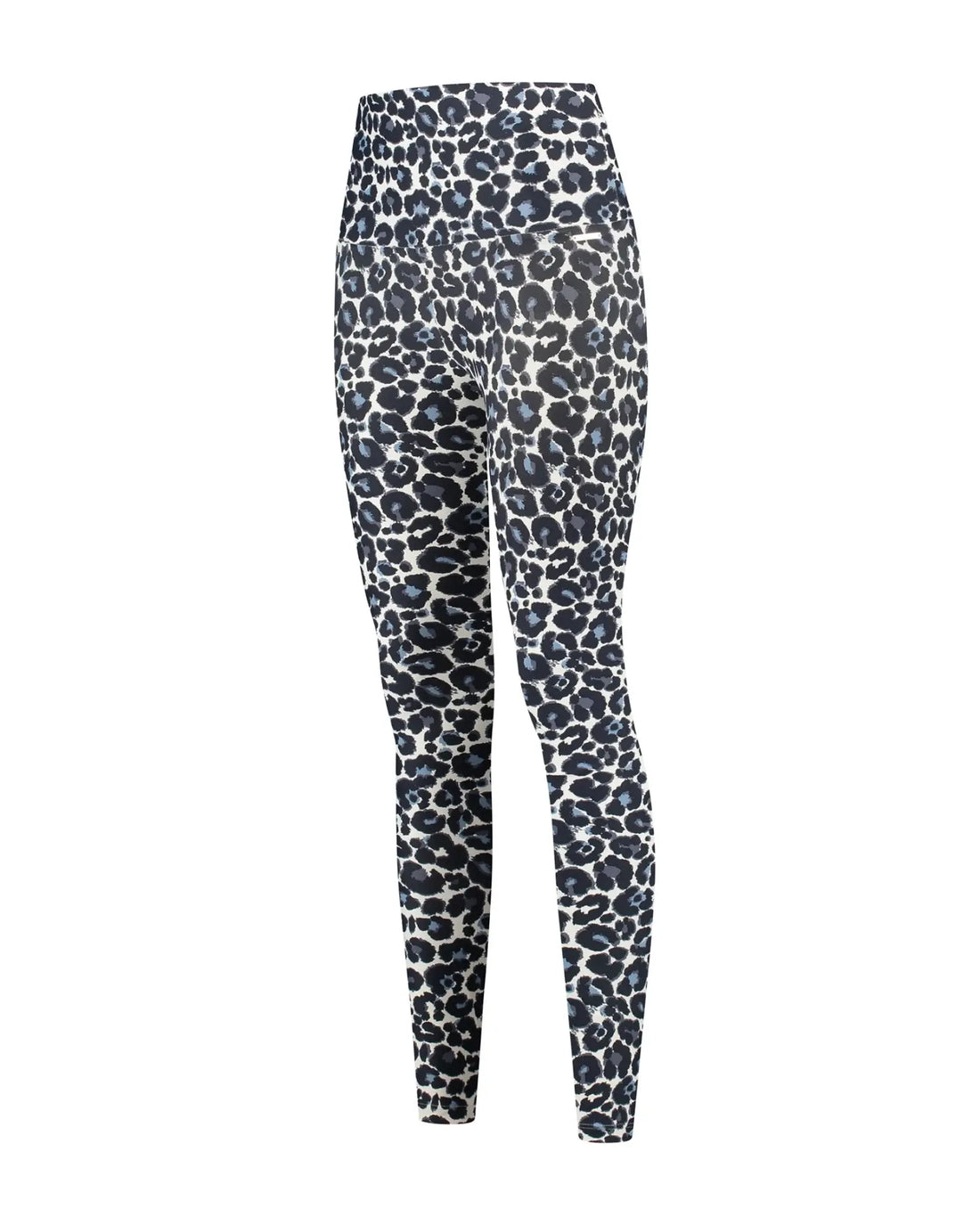 Classic leggings high waistband -  Leopard Summer Blue