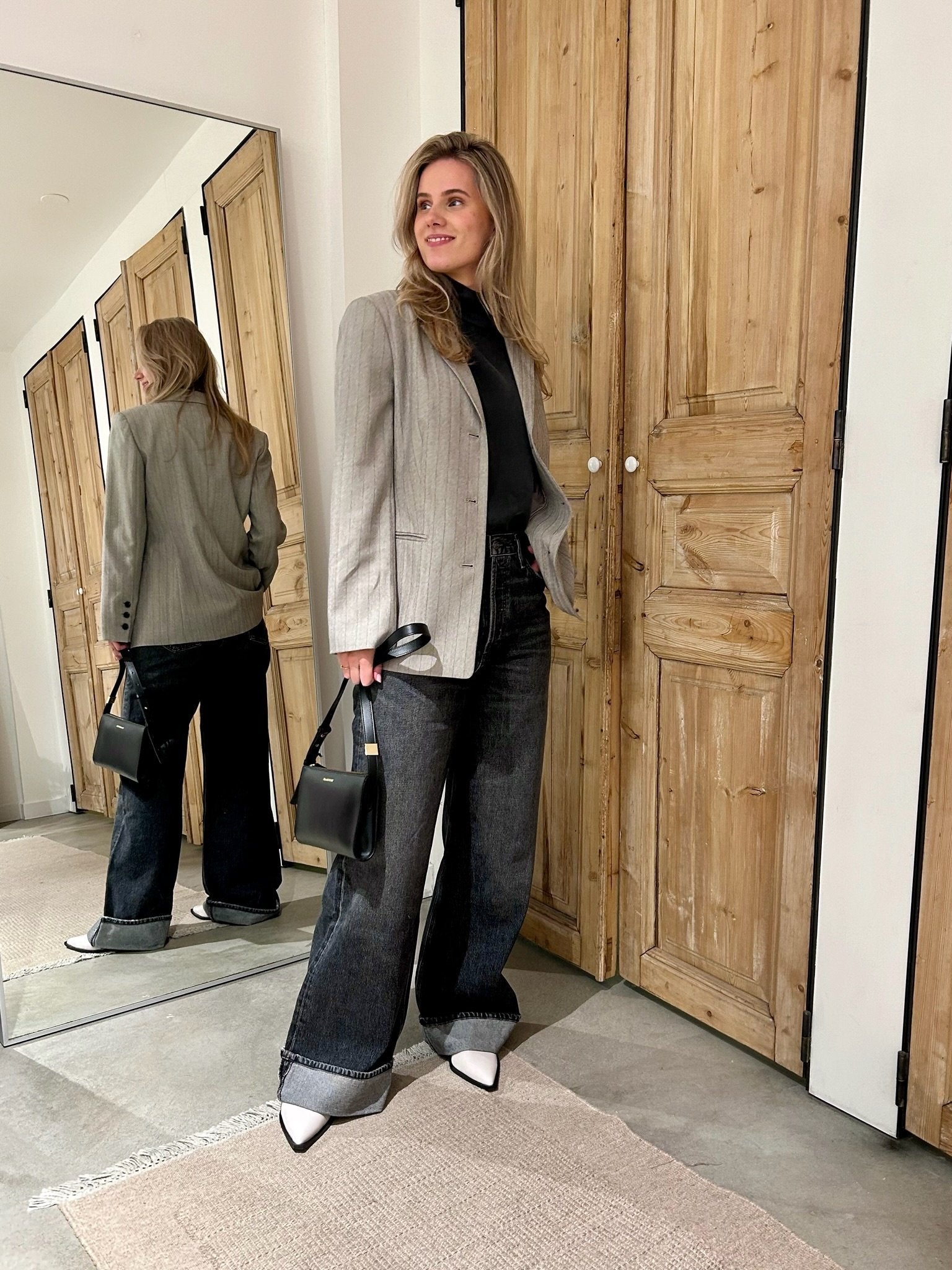 Jeans With Blazer Look