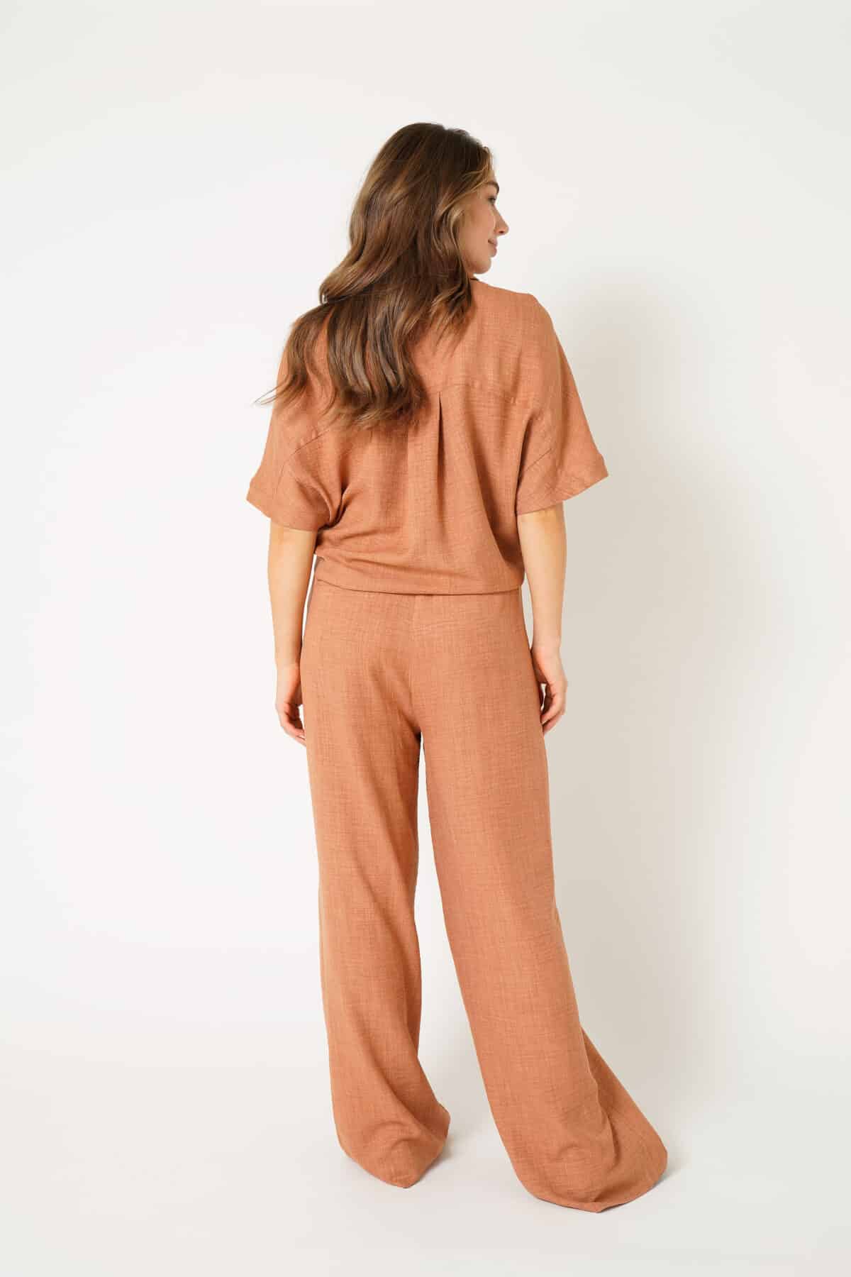 Freya Top - Cognac