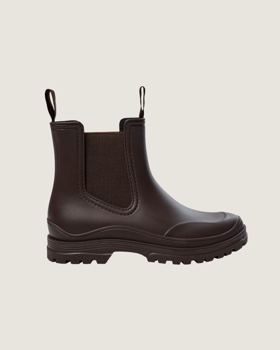 JodieSW Rubber Boot - Dark Brown