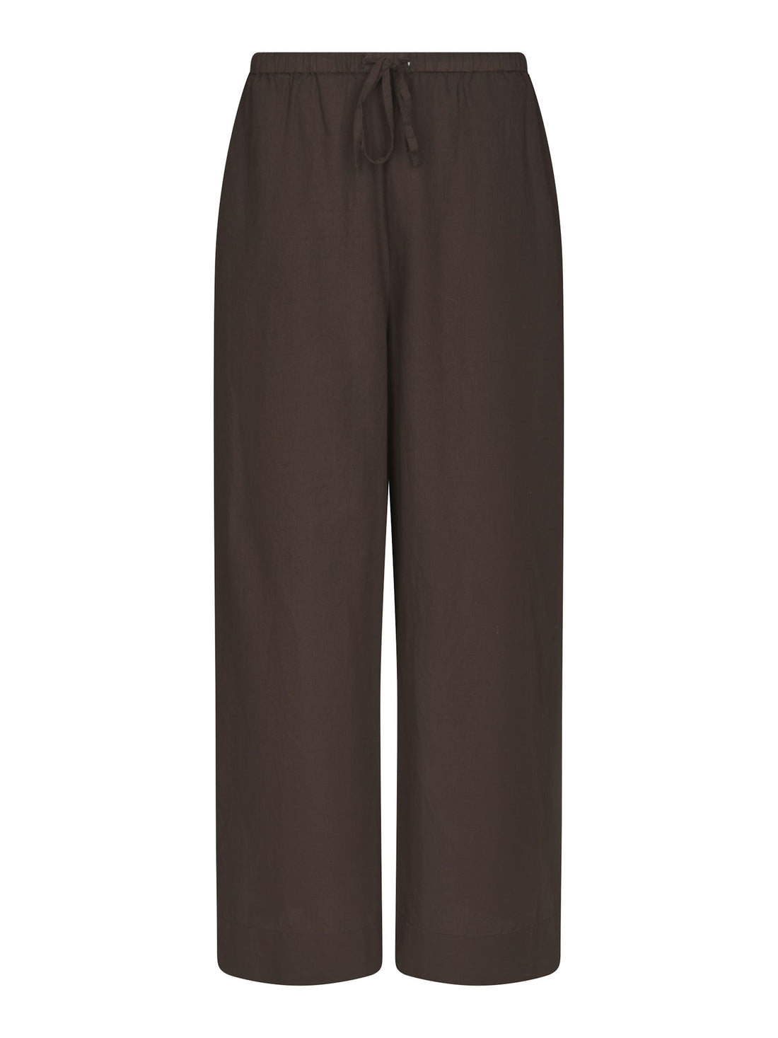 Heifa Linen Pants - Dark Brown