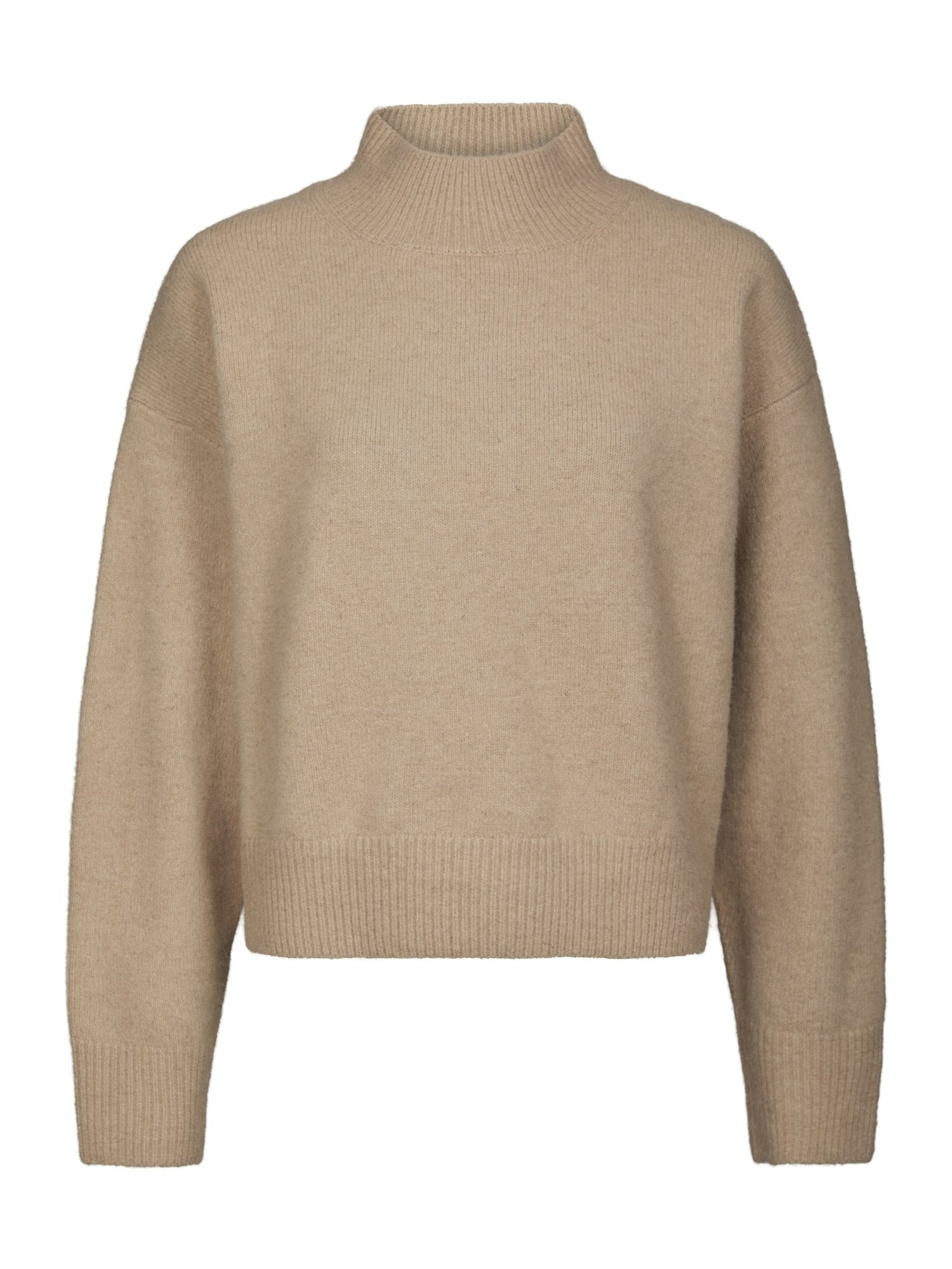 Paulina Knit Blouse - Warm Grey