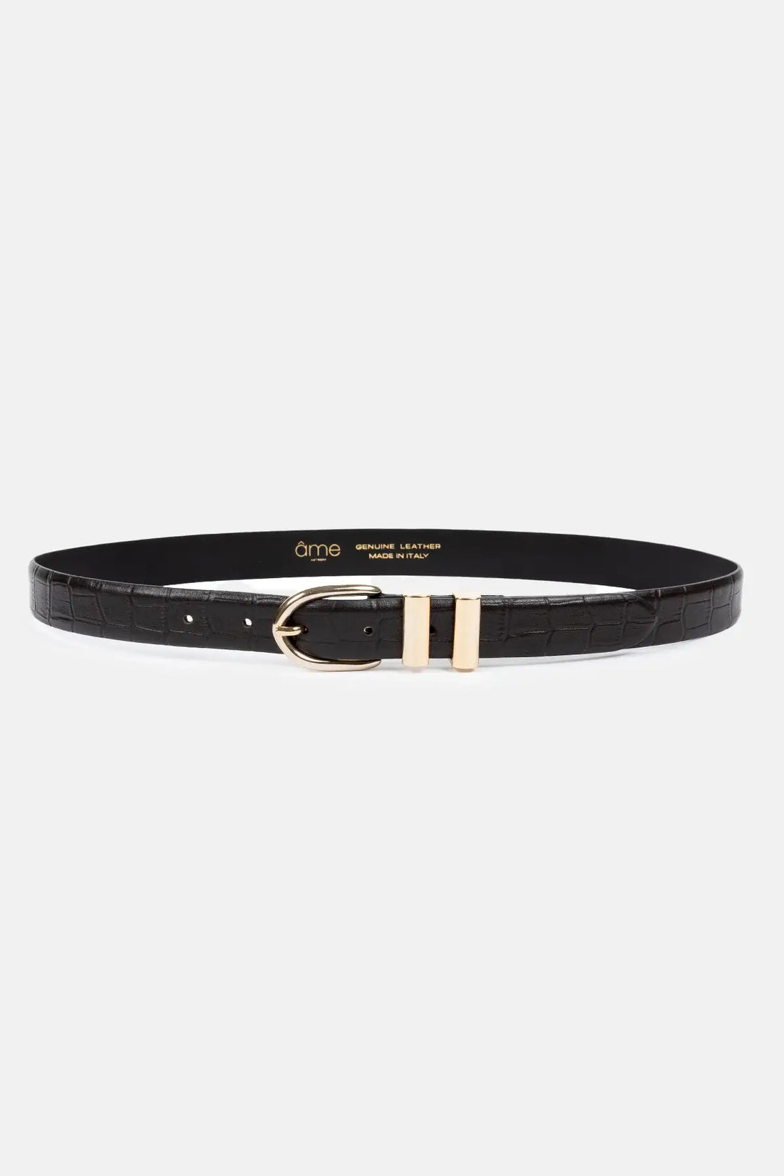 Leon Leather Belt 2.5cm Camel