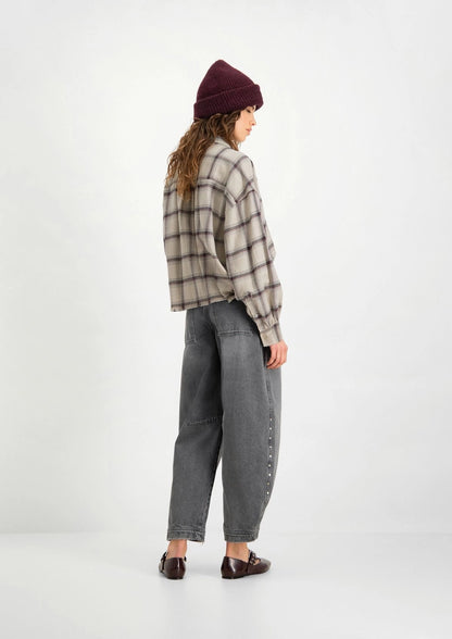Dilan Blouse - Aubergine