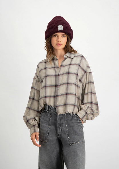 Dilan Blouse - Aubergine