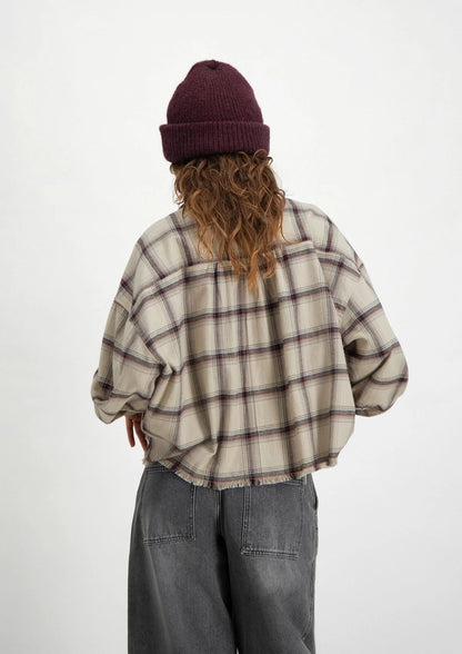 Dilan Blouse - Aubergine