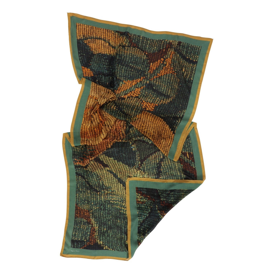 Long Lemon Tapestry Scarf