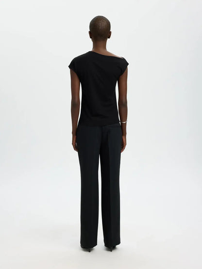 SLFmolly SS Top - Black