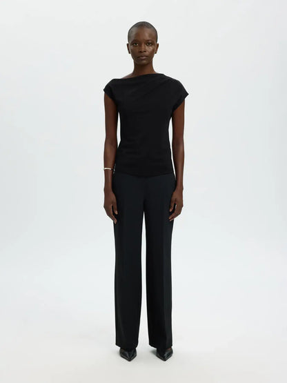 SLFmolly SS Top - Black