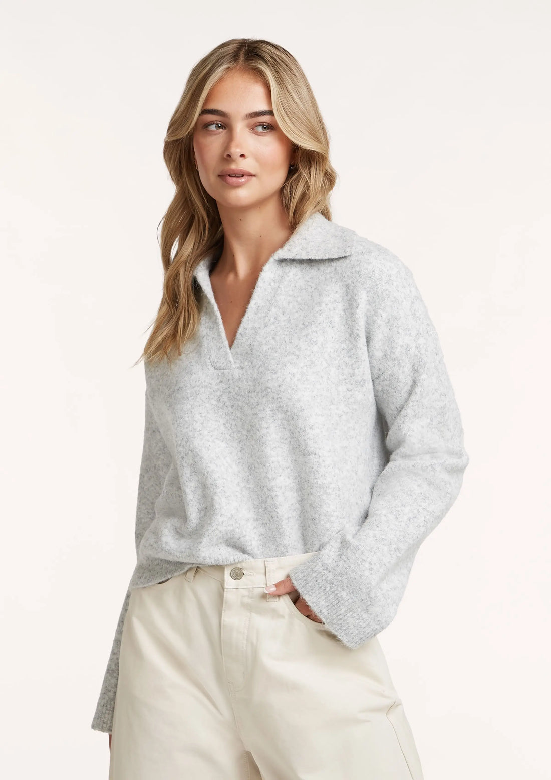 Mex Knit - Grey Melange