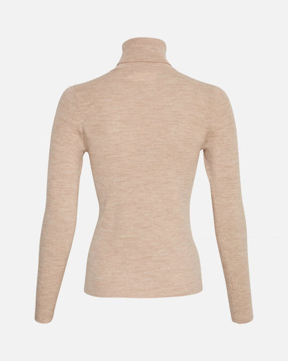 MSCHRigmor avalina rib r pullover - peyote melange
