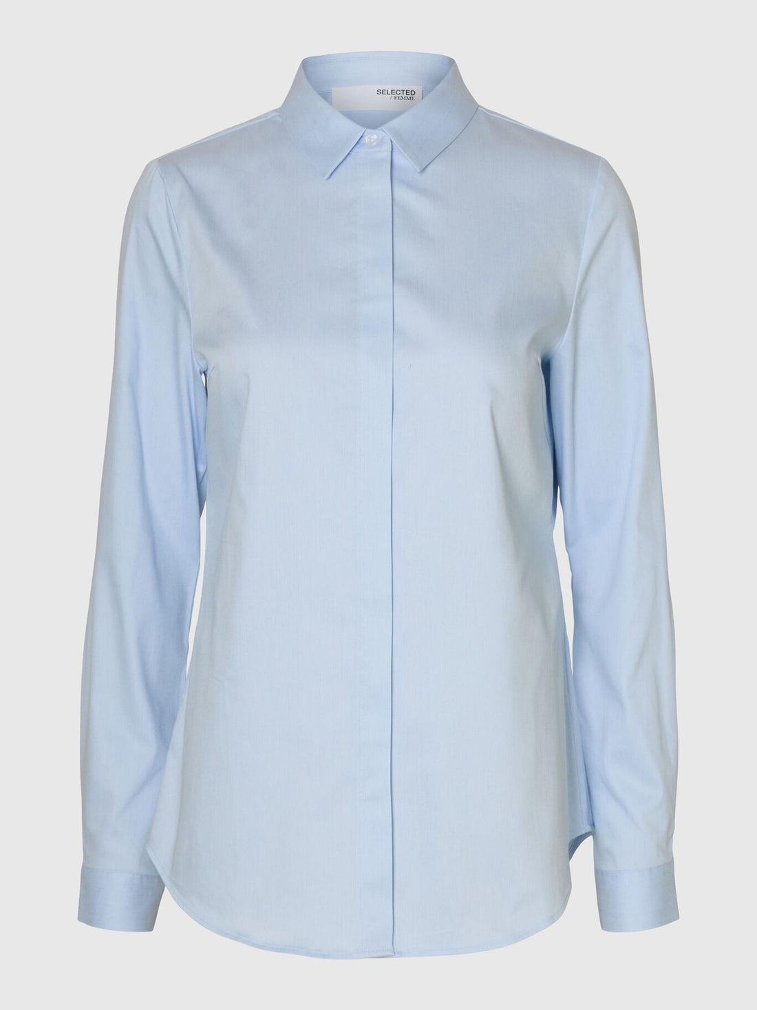 Romie LS fitted shirt noos - Light Blue