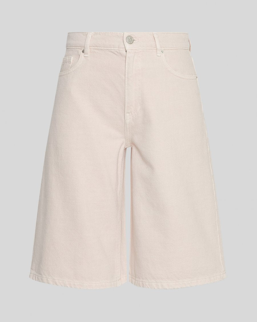 MschAspen Ida Denim Shorts - Light Pink Wash