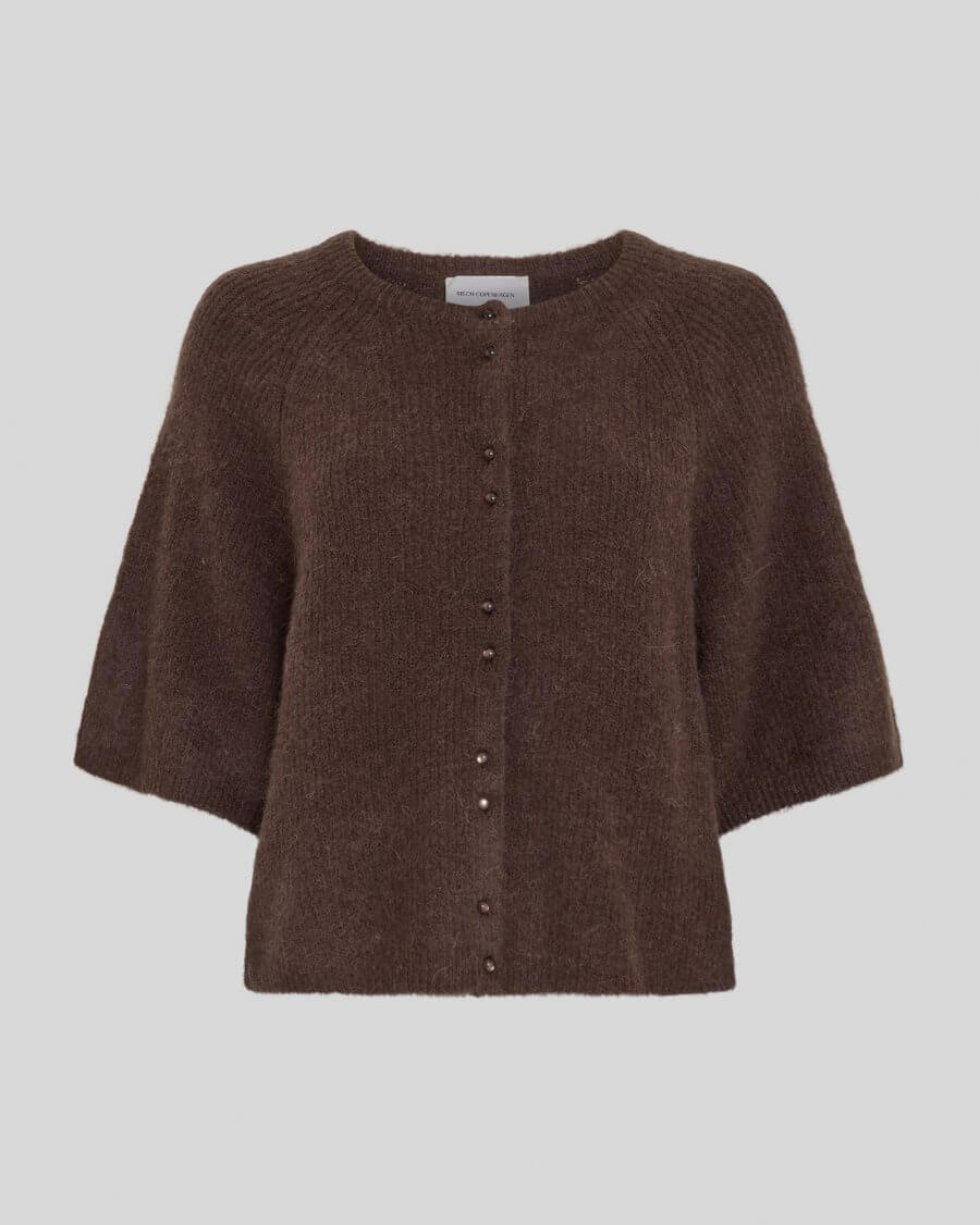 MschBondie Hope 2/4 Cardigan - Hot Fudge