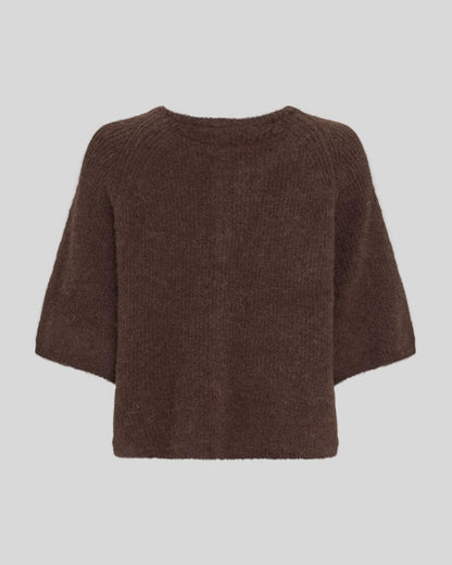 MschBondie Hope 2/4 Cardigan - Hot Fudge