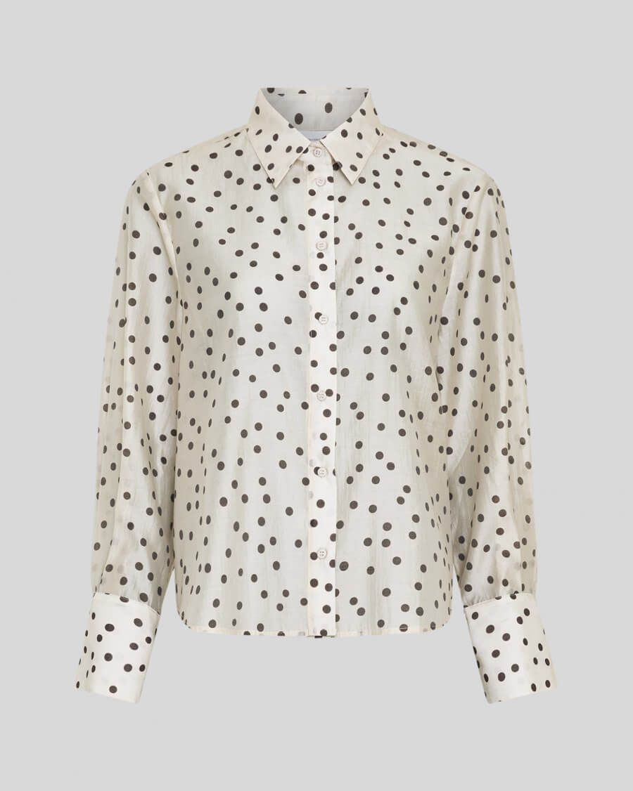 MSCHDorothea Faustina Shirt AOP - Peyote Dot