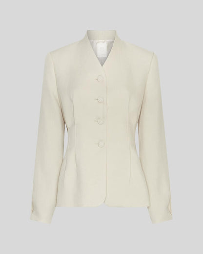 MSCHEsteriane Blazer - Oatmeal Melange